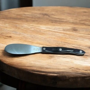 Cutco Spatula Serrated Spreader Knife 1768 JG Brown Handle Made in The USA - Picture 1 of 8