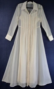 NEW, Reformation Andria Long sleeve Maxi Shirtdress Size 8 #MD214 - Picture 1 of 8