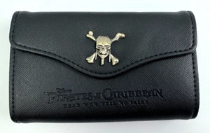 RARO Portafoglio Promo Disney Pirati dei Caraibi Dead Men Tell No Tales INUTILIZZATO - Foto 1 di 5