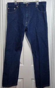 Jeans Levi's 517 blu 38x30 bootcut denim lavato scuro (37x31)* - Foto 1 di 9
