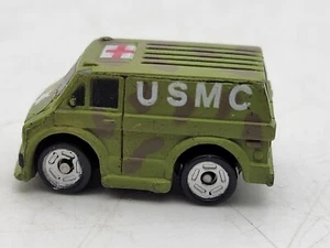 Vintage Micro Machines 1970's Chevrolet Van Military USMC Medic 1988 Funrise toy - Picture 1 of 3