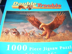 1000pc Puzzle Double Trouble By Roberta Wesley Complete - Picture 1 of 1