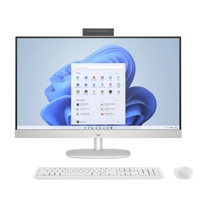 HP All-In-One PC 27" i7-1355U weiß 8GB RAM 512GB SSD FHD Windows 11 Computer - Bild 1 von 5