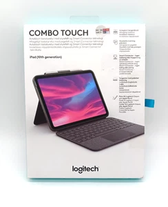 Logitech Combo Touch Tastaturhülle für iPad 10 (2022) (Nordic-Layout) - Grafit - Bild 1 von 5