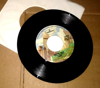10cc Hot To Trot/The Things We Do For Love MERCURY 45 RPM L@@K! - Image 1 of 2