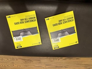 CORSAIR 64 GB VENGANCE DDR5 RAM BOX ONLY BOX ONLY BOX ONLY - Picture 1 of 2