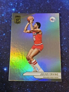 2023-24 Donruss Elite Basketball Julius Erving #179 76ers Hall of Fame - Picture 1 of 2