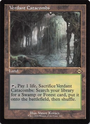 Verdant Catacombs #440 (Retro Frame)  - Modern Horizons 2 (MH2) MTG - Image 1 of 2