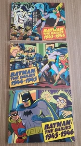 Set von drei Batman The Dailies 1943-1946 Sehr guter Erhaltungszustand/NM - Bild 1 von 12
