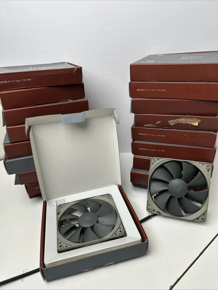 NF-P12 redux-1700 PWM, High Performance Cooling Fan, 4-Pin, 1700 RPM (120mm, ... - Image 1 of 4