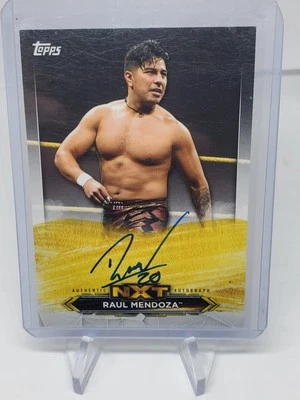 2020 Topps WWE NXT Autograph #/199 #A-RM RAUL MENDOZA - Image 1 of 3
