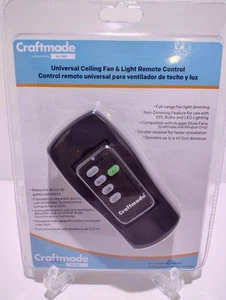 Craftmade UCI-2000 Universal Ceiling Fan & Light Remote Control NEW/SEALED - Picture 1 of 3