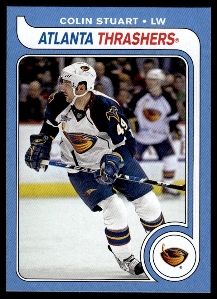 2008-09 O-Pee-Chee 1979-80 Retro Colin Stuart Atlanta Thrashers #558 - Image 1 of 2
