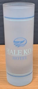 Hale Koa Hotel Frosted Tall Shot Glass Hawaii - Picture 1 of 6