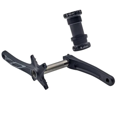 Folding Bike Crankset Chainring Light weight Alloys For Multiple Frame Size - Image 1 of 4