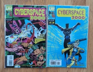 Lote de 2 Marvel UK Cyberspace 3000 (1993) #3 y 4 enviados en bolsa y embarcados - Imagen 1 de 3