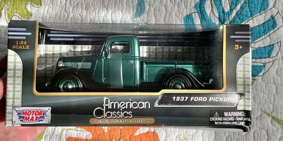 Motor Max, American Classic, escala 1:24 diecast, camioneta Ford 1937, ¡nueva en caja! Foto 1 de 4