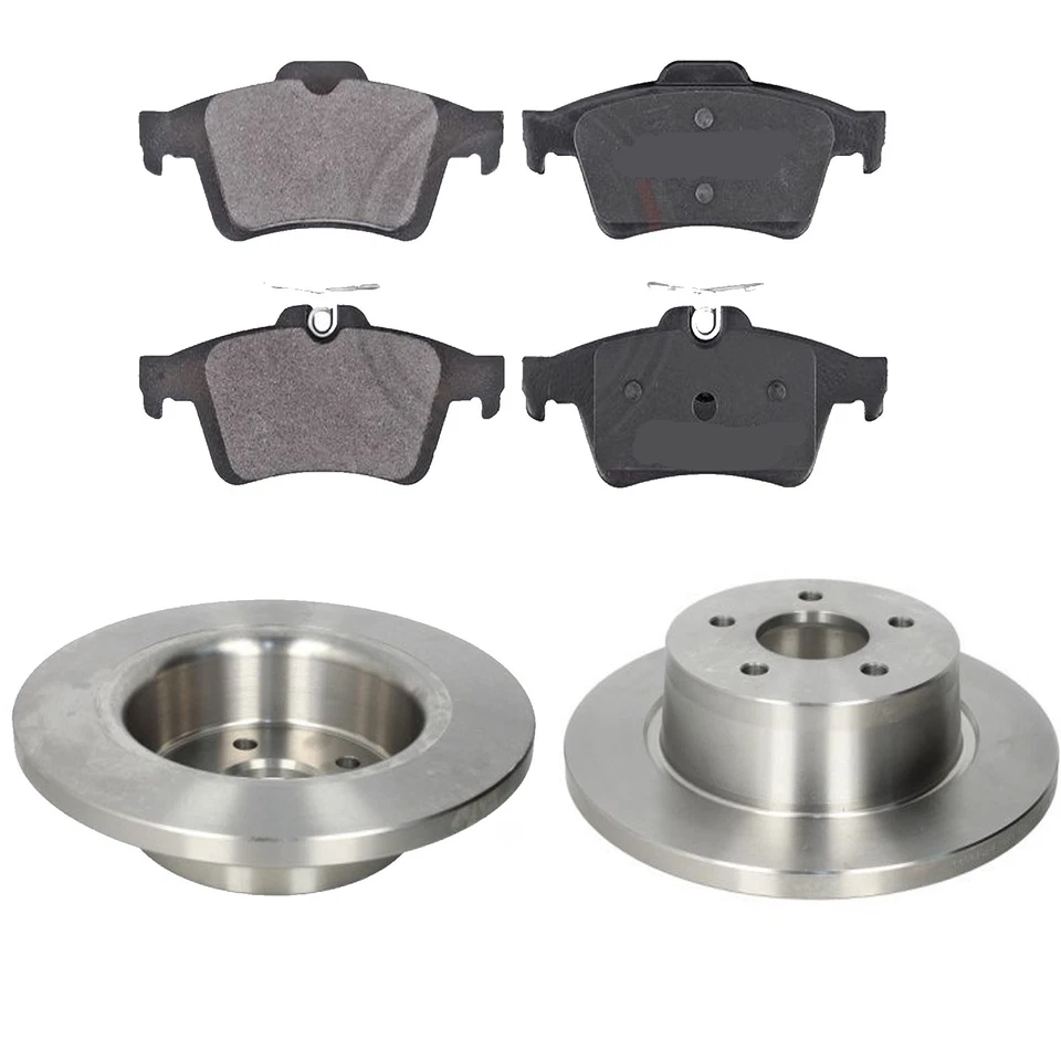 KIT PASTIGLIE E DISCHI POSTERIORI COMPATIBILE PER FORD GRAND C-MAX (DXA/CB7, DXA - Immagine 1 di 1