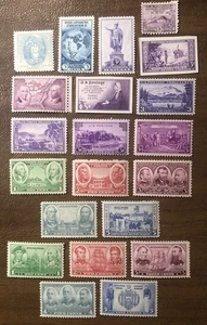 United States Stamps 726/802 Mint Never Hinged Some With Out Gum - Picture 1 of 3