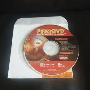 Cyberlink PowerDVD 3.0 Software + Product Key, Premier DVD Experience for the PC - Picture 1 of 4