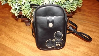 NWOT Mickey Mouse crossbody phone purse Black - Image 1 of 4