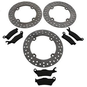 Front and Rear Brake Pads and Rotors for 2013-2014 Can-Am Outlander 1000 EFI XMR - Picture 1 of 3