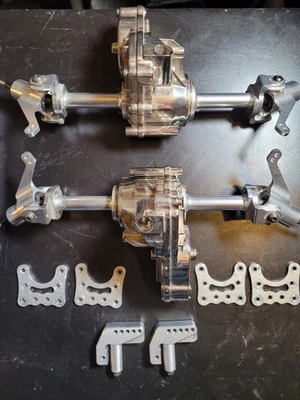 Not HRACB12X08 POWER AXLE or Hot Racing CB12LX01 Tamiya Clodbuster Cast Alum RC - Image 1 of 4