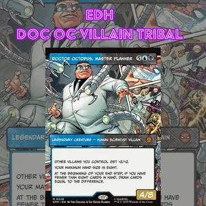 EDH - Doctor Octopus Villain Tribal, MTG Commander Deck, Marvel, Bracket 2 - Picture 1 of 2
