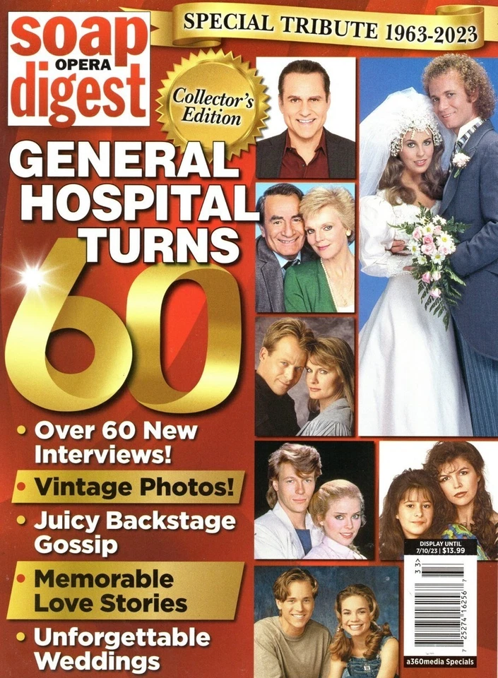 SOAP OPERA DIGEST MAGAZINE 2023 | GENERAL HOSPITAL TURNS 60 | COLLECTORS EDITION - Image 1 of 1