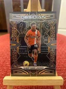 2023-24 Panini Obsidian Albert Sambi Lokonga Orange Electric Etch /40 Luton - Bild 1 von 2