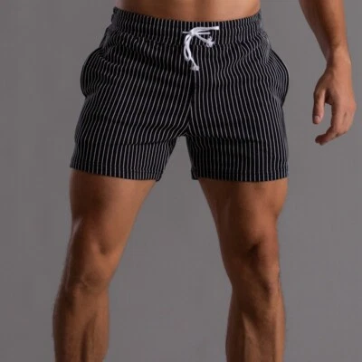 New Cotton Men's Shorts Large Size Sweatpants Men's Fitness Running Casual Pants - Image 1 of 4