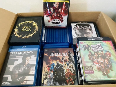 BLU RAY Videos DVD 4K Movies (U-PICKem) Foto 1 de 3