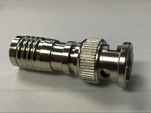 100pcsxRG 59 BNC Compression Connectors Male - Picture 1 of 6