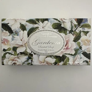 Saponificio Artigianale Fiorentino italienische Bar Seife weiß Gardenia - 3 x 4,4 Unzen - Bild 1 von 3