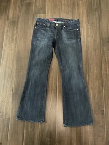 AG Adriano Goldschmied The Club Made In USA Blue Denim Bootcut Jeans Gr. 31 - Bild 1 von 7