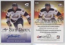 2016 Leaf Genesis New Dawn Purple /15 Keaton Middleton #ND-KM1 Auto