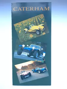 Caterham 2.0VX 16V 1.6 Injection Super Sprint K-Series Price List c.1995-1996 - Picture 1 of 1