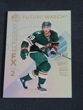 2017-18 UD SP AUTHENTIC LUKE KUNIN S-83 FUTURE ROOKIE RC SPECTRUM 3 CARD LOT