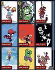 Topps Marvel Collect Skottie Young Lot Of 38 Cards!! Spider-Man Venom Thor Hulk