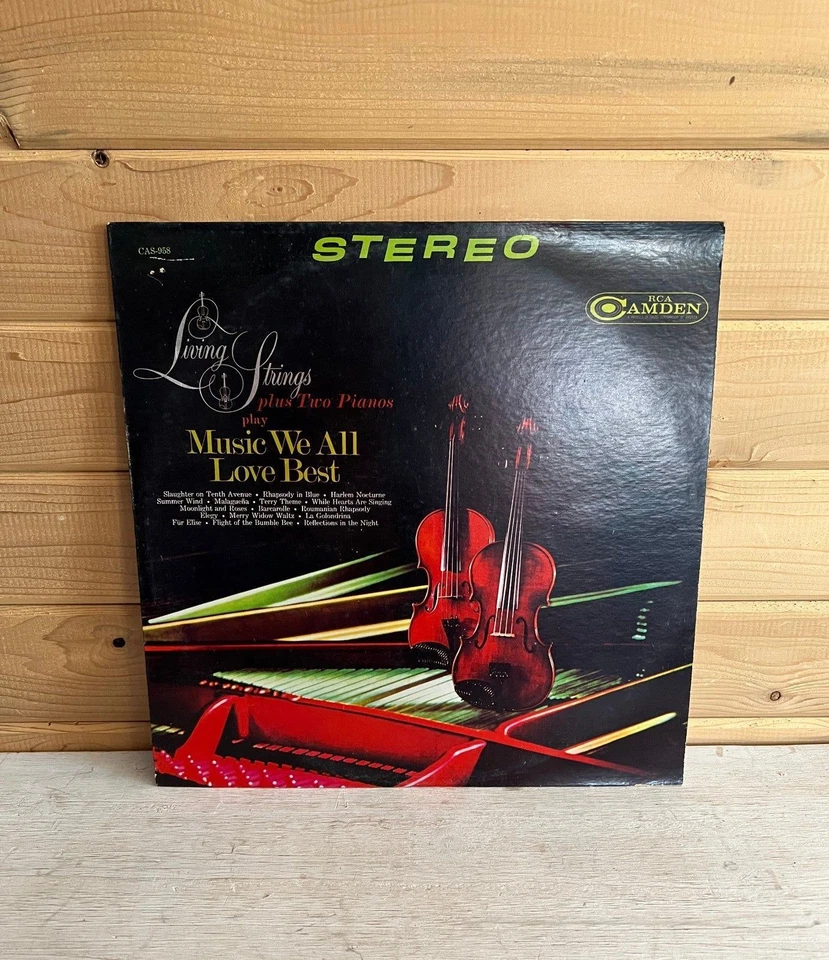 Living Strings Music We All Love Best Vinyl RCA Record LP 33 RPM 12" - Image 1 of 1