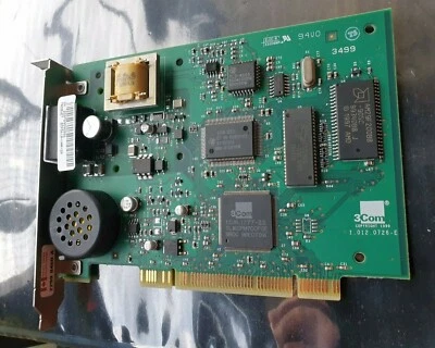 3COM P5610-VAR-20 1.012.0726-E 4X2USA-32034-M5-E PCI MODEMKARTE (BR1.6B5) - Bild 1 von 4