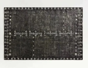 UNIQUE HAND TUFTED AREA RUG  8X10 NEWZEALAND WOOL RUGS FOR LIVING ROOM RUGS GIFT - Picture 1 of 3