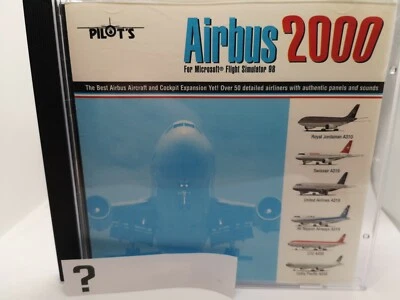 Airbus 2000 for Microsoft Flight Simulator 98 (PC) 50 Airliners ☆ FREE FAST POST - Image 1 of 3
