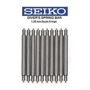 10 pz Barre a molla acciaio inox Seiko 316L 1,2 mm 18 mm 19 mm 20 mm 21 mm 22 mm X1 - Foto 1 di 2