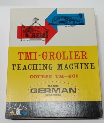 TMI-Grolier Teaching Machine - Course TM-601 Basic German Reading - 2nd ed. 1965 - Image 1 of 4
