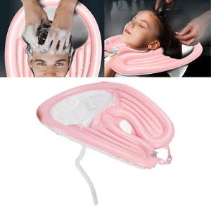 Ciotola shampoo gonfiabile lavandino per lavaggio capelli pieghevole con scarico rimovibile DDD