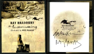 Ray Bradbury Dave McKean SIGNED AUTOGRAPHED The Homecoming HC 1st Ed 1st Print - Picture 1 of 4