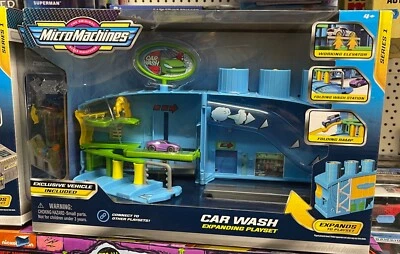 Micro Machines Car Wash Expanding Playset Series 1 -  BRAND NEW - Image 1 of 3