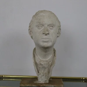Scultura Busto Studio Uomo - Gesso Artistico anni 90, vintage made in italy - Picture 1 of 2
