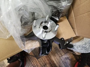 front LH Steering Knuckle & Wheel Hub Bearing Assembly for Ford Focus 2000-2004 - Picture 1 of 2